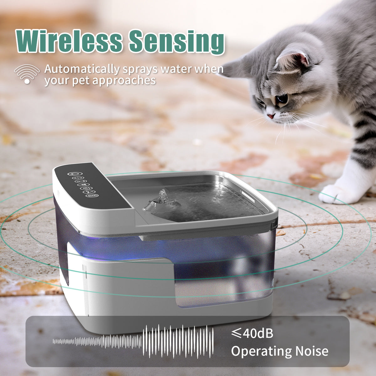 Automatic Pet Water Fountain – FreshFlow 3.5L