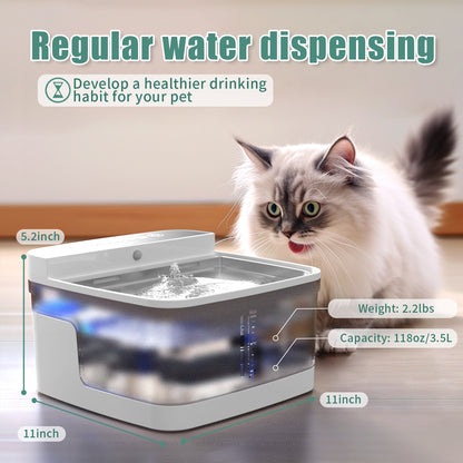 Automatic Pet Water Fountain – FreshFlow 3.5L